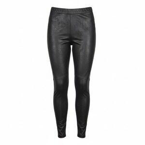 Free People Black Faux Leather Soft Leggings Whimsgoth Goth Grunge Sz M Stretch